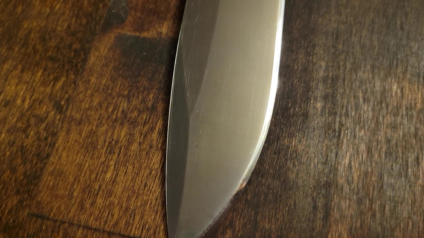 π¦ Colorado Cutlery Antler Handle Knife with Handmade Sheath by Slickbald β Wild Elegance Meets Western Craftsmanship