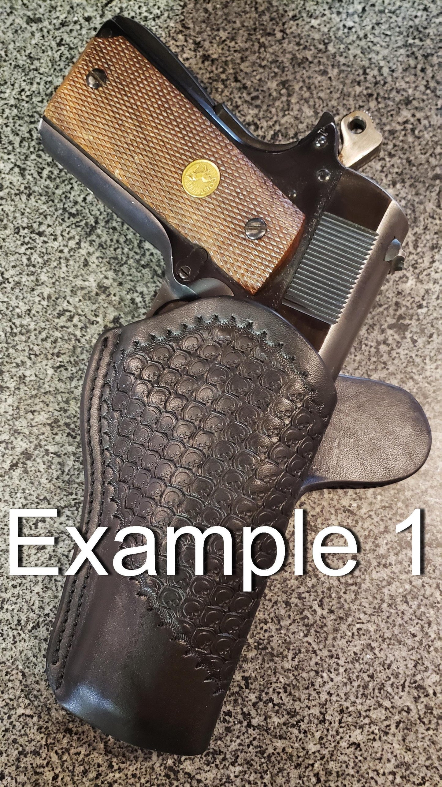 Holster Making Template Design Guide Leather Working Holster Pattern Cutting Tool Leather Craft Holster Making Custom Design Micro Pistol