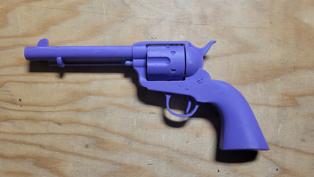 3D Printed Holster Mold – Single Action Army 5.5
