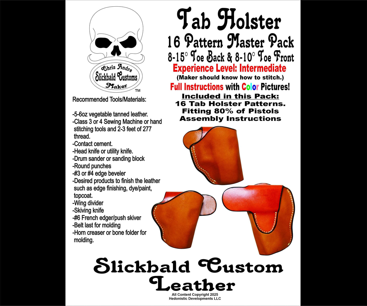 Tab Holster Pattern Master Pack
