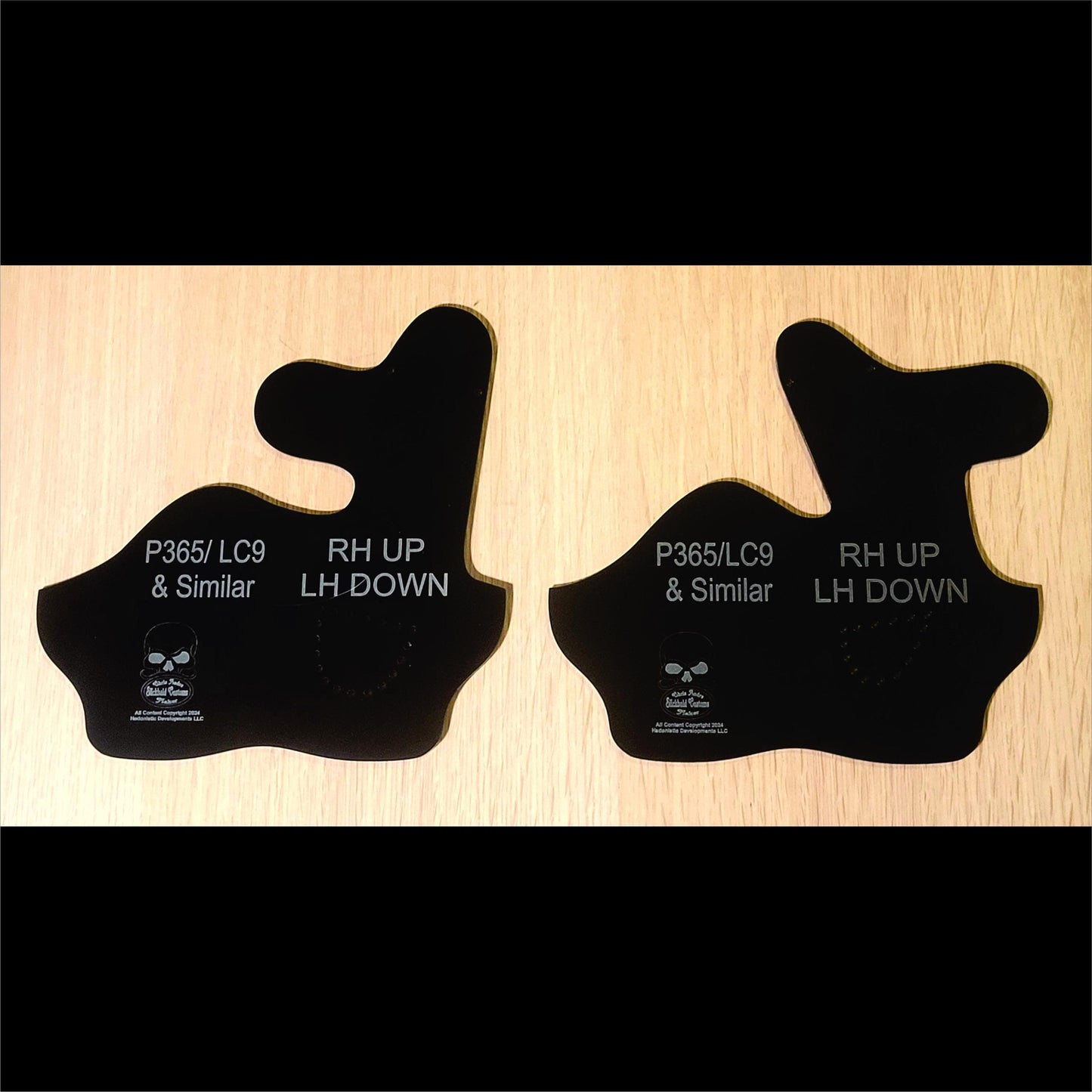 Holster Making Template Design Guide Leather Working Holster Pattern Cutting Tool Leather Craft Holster Making Custom Design Micro Pistol