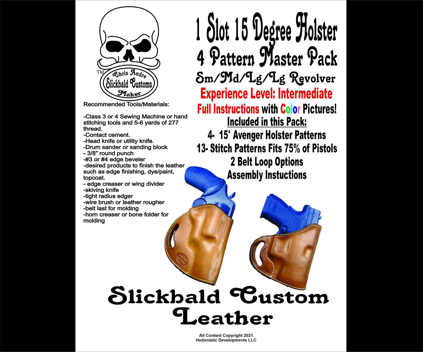 1 Slot / Askins Avenger / Nelson #1 Holster Master Pack