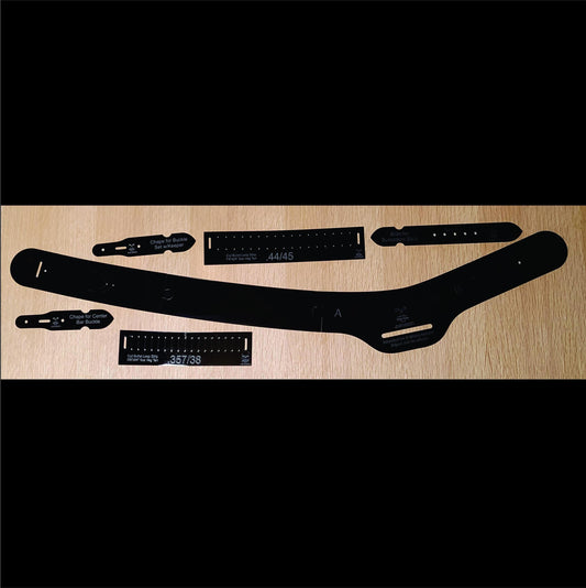 Buscadero Gun Belt Template Making Guide Pattern Design Leather Craft Supply Kit Measurement Guide Cutting Tool Western Cowboy