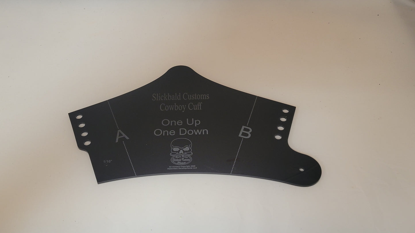 Cowboy Action Shooting Accessory Acrylic Pattern Template Set