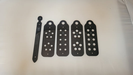Cowboy Action Shooting Load Strip Acrylic Template