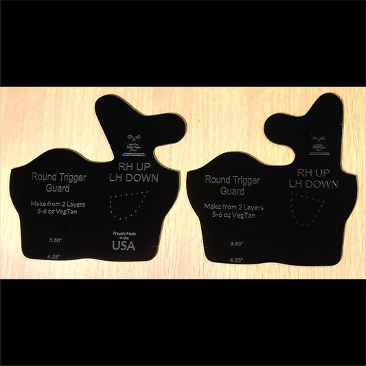 Leather Holster Template Making Guide For Professional Gunsmith Work Pattern Design Cutting Template For Concealed Carry Holster Craft Tool