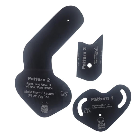 Tool Pouch Acrylic Template Set